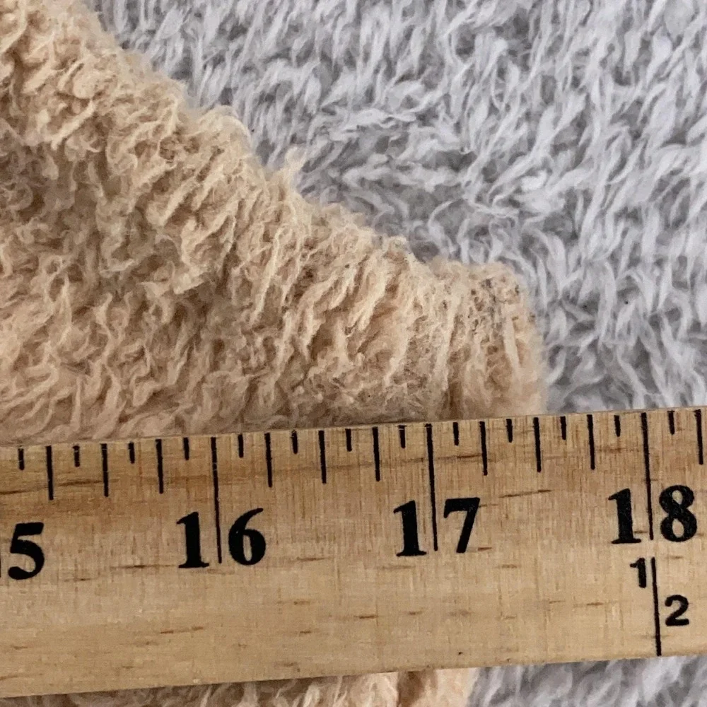 Patagonia Los Gatos Fleece Vest Women's Medium Pampas‎ Tan Fuzzy Full Zip 2516